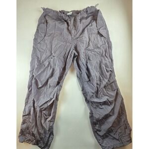 Urban Outfitters iets frans Ruched Balloon Parachute Pants Small Lavender